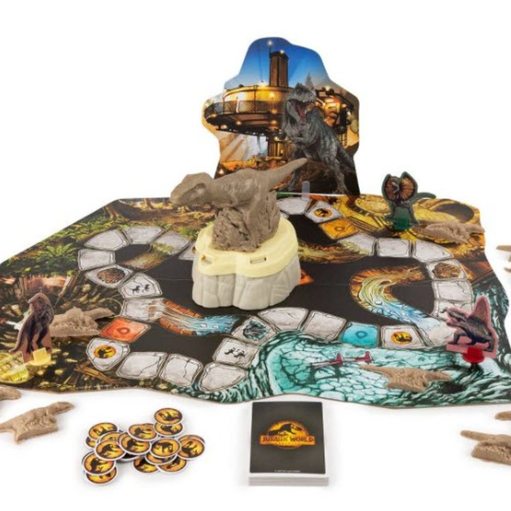 Jurassic World Dominion Stomp N' Smash Game New - Picture 2 of 2
